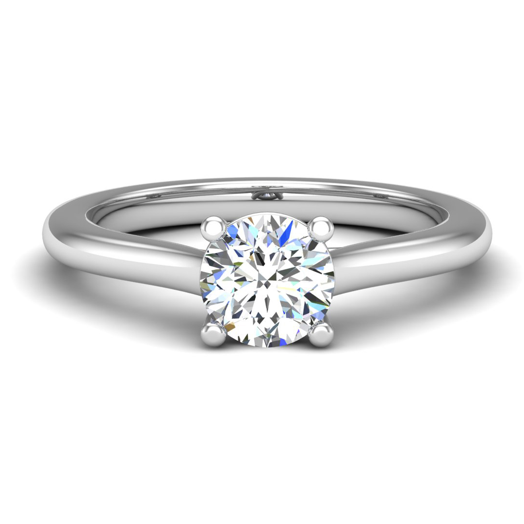 Korman Signature Isla Trellis Style Semi Mount Engagement Ring